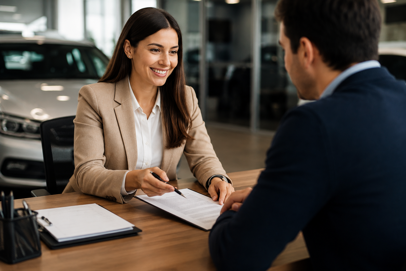 Atendimento de financiamento automóvel